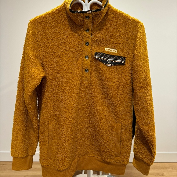 CINCH yellow comfy sweater (S) - Picture 1 of 4